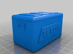 3DBear Picnic Ice Chest - Rubbermaid and Coleman 1/10 remix