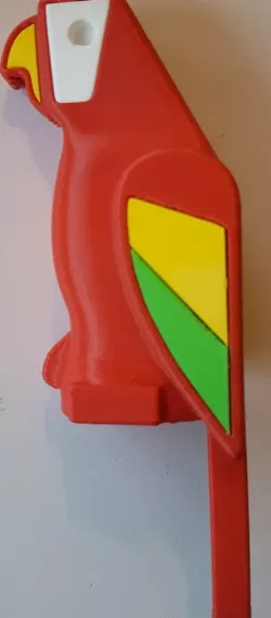  50% size of lego parrot