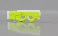 ABR-2 Solenoid Bullpup Flywheel Nerf Blaster