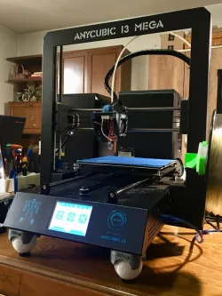 Anycubic i3 Mega cooling - anti-vibration and gripping foot
