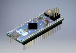 Arduino Micro - 3D Model - 1:1