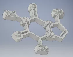 Caffeine Molecule 