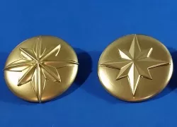 Captain Marvel (Carol Danvers) Inspired Sash Belt Buckle Medallion for Cosplay