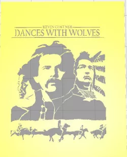COWBOY MOVIE STENCILS SET OF 7