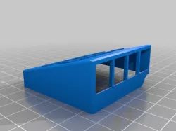 Creality Ender 3 - Extruder cooling fan cover (silencer), ender-3 ender3