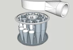cyclonic air filter