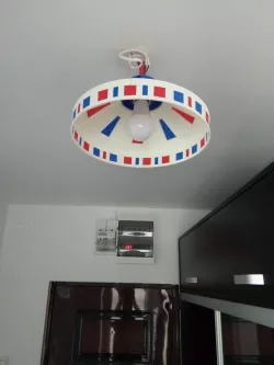 DIY UFO (Circus?) Lamp