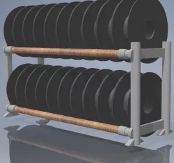 Double Decker Filament Rack
