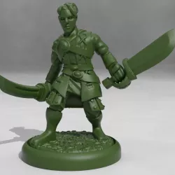 Dual-wielding Ranger Ben