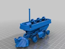 Enn'llien SteamTank (ANBG big bombards) miniature for RPG