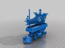 Enn'llien SteamTank (ANBG luminarc) miniature for RPG