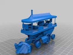 Enn'llien SteamTank (balista) miniature for RPG