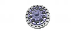 Essential oil carrier with holders for droppers (perfume making)