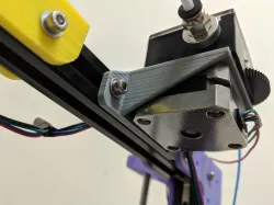 Extruder Mount with Corner