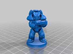 Fallout Wasteland Warfare X-01 Enclave Power Armor Jump-Jets 28mm