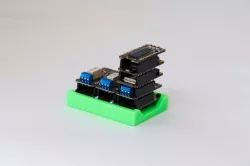 FeatherWing Triple Mini Bumper