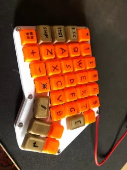 Flat top cherry mx compatible keycaps