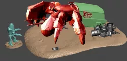 FWW giant hermit crab
