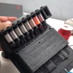Ghostbusters Belt Gizmo Nixie Tubes