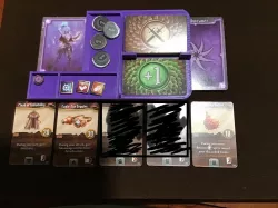 Gloomhaven Character Dashboard Simple with Storage Top