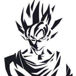 goku stencil 3D Models | Page 1 | STLFinder