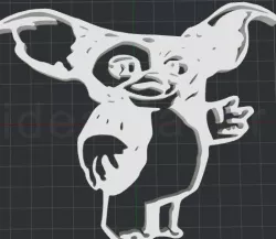 Gremlins Gizmo 2D Wall Art