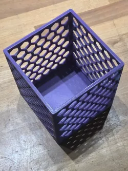 Hex Box 125x125x150