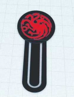 House Targaryen Bookmark