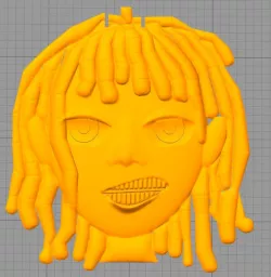Lil Pump's necklace from the "I Love It" video