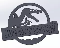 logo jurassic park 3