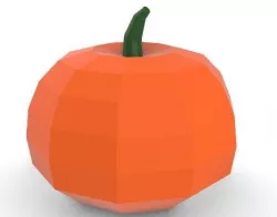 Low Poly Pumpkin