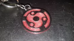 Madara Sharingan Keychain