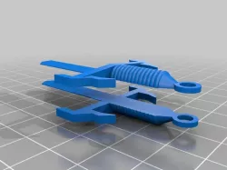mini sword keychain
