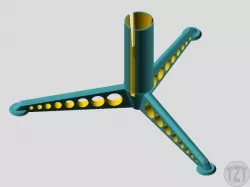 Model Rocket Stand, Vertical
