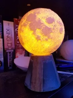 Moon Lithophane Lamp
