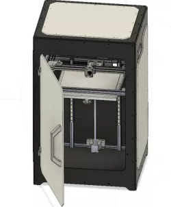 Mooseorama's CoreXY Printer with Profile Rails