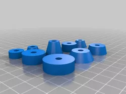 Multiple spacers for M5 screw