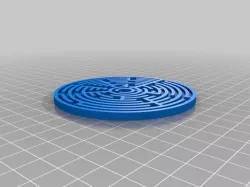 My Customized Maze circle generator 6