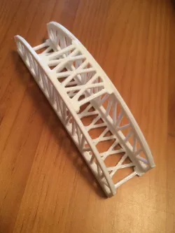N-Scale Steel Bow Bridge
