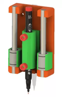 Pen Mount for 3D Printers ( Incl. Prusa i3 MK2 )