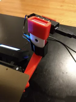 Pi MicroUSB Hub Mount