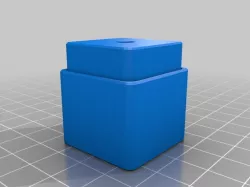 Pool billiard chalk holder