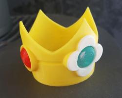 Princess Daisy crown