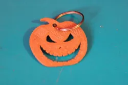 pumpkin keychain