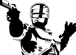 Robo Cop Stencil