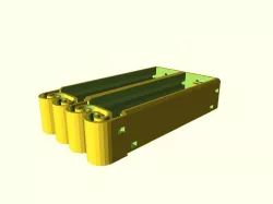Serial Flexing Battery Holder