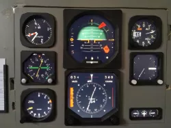 Set of bezels (frames) for Flight Simulator