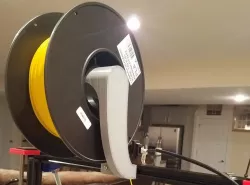 Side mount spool holder
