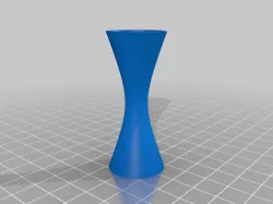 simple hyperboloid standing cup