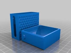 Small Organizer with Sliding Lid (Parametric)